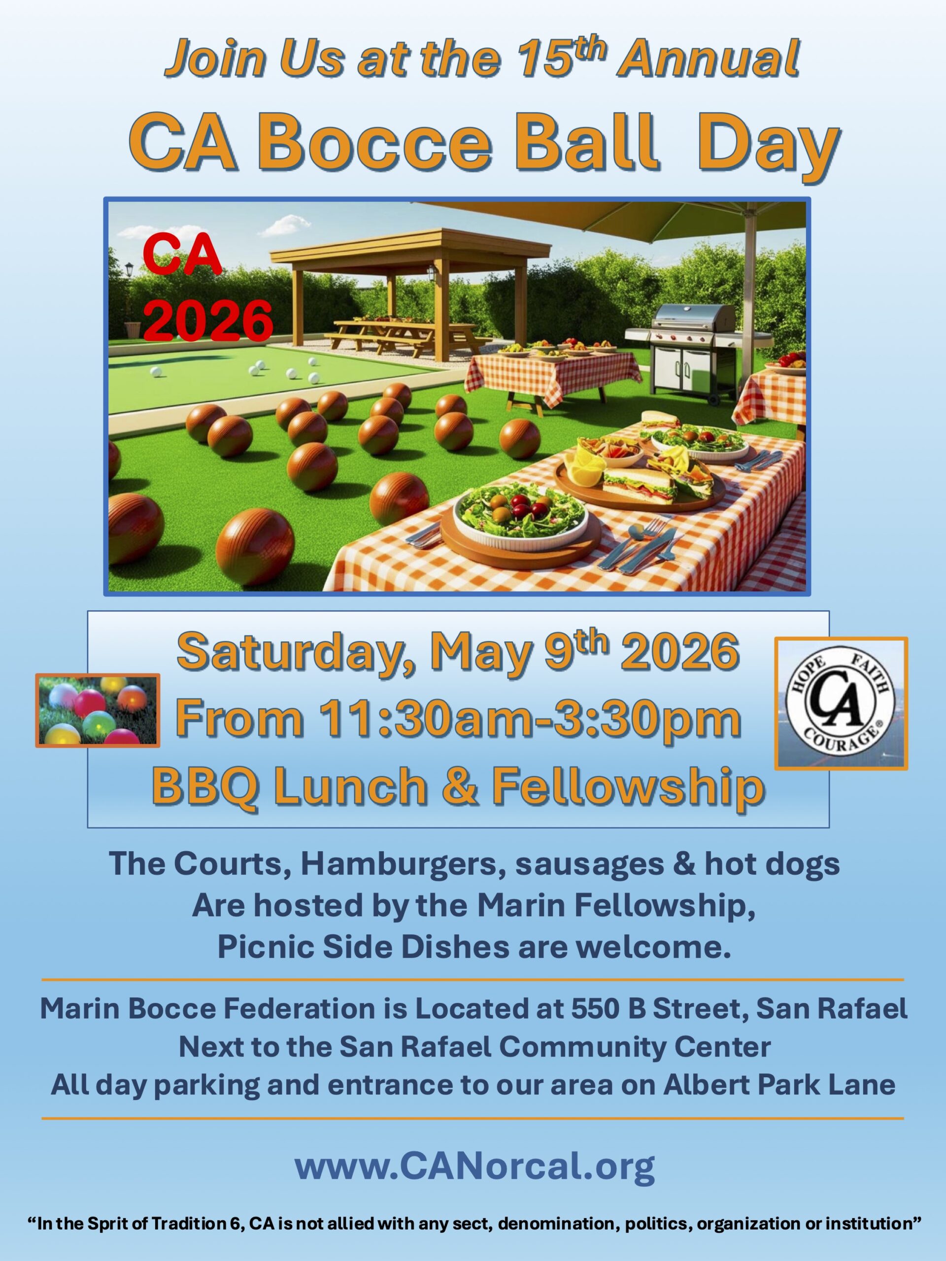 CA Bocce Day 2026