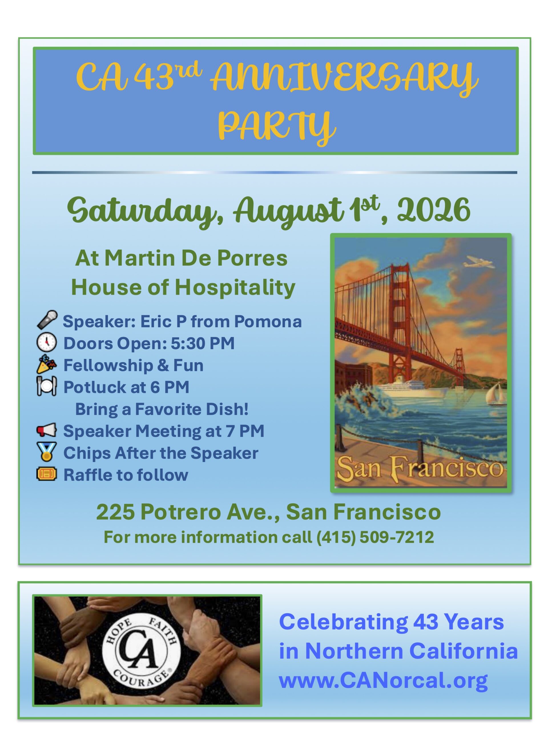 CA Anniversary Party 2026